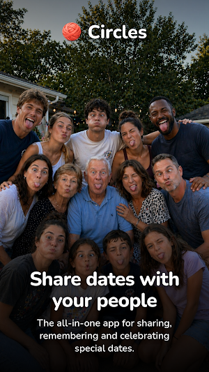 Circles: Dates & Reminders Screenshot 0