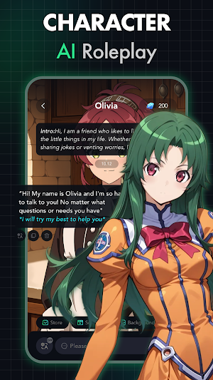 Rolemantic : Anime Friend Chat Screenshot 3