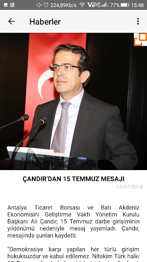 Antalya Ticaret Borsasi Screenshot 2