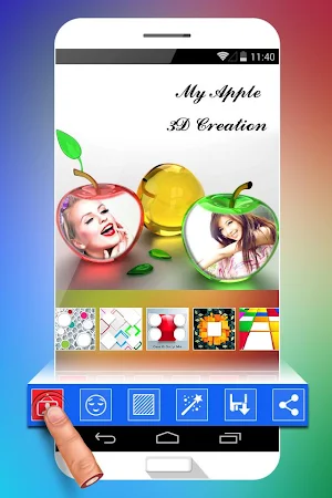3D Collage Photo Editor Screenshot 0