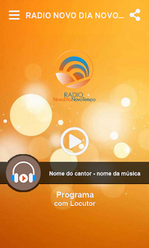 Rádio Novo Dia Novo Tempo Screenshot 0