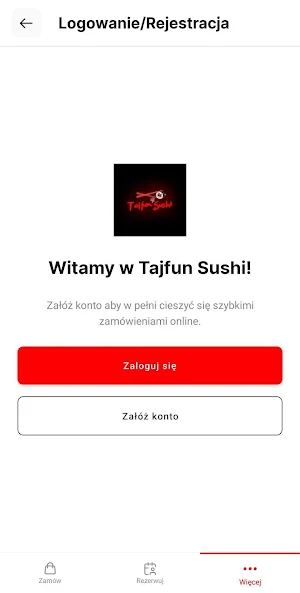 Tajfun Sushi Poznań Screenshot 3