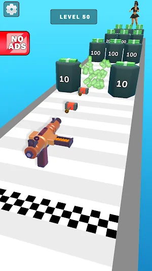 Bullet Merge Run: Merge Games Screenshot 1