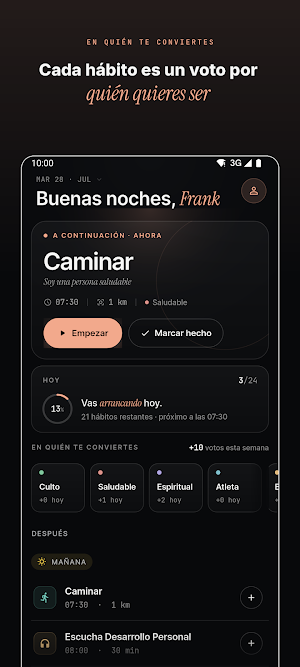 Habitus: Lee y crea hábitos Screenshot 1