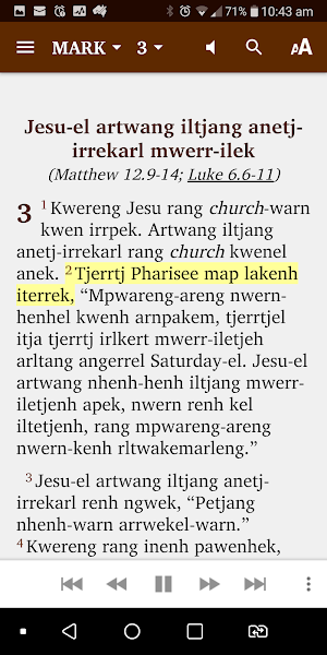 Anmatyerr Bible Screenshot 0