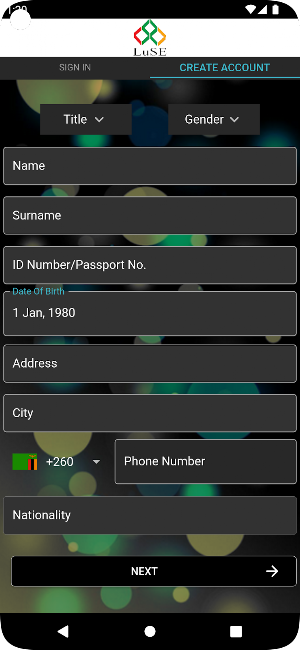 LuSE Mobile Screenshot 1