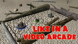Air Hockey - War of Elements Screenshot 1