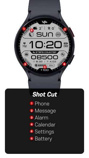 SamWatch Digital V 2 Screenshot 2