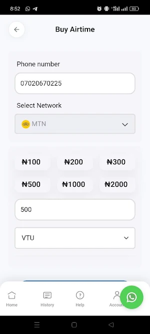 D Malam Data Sub Screenshot 2