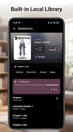 Comic Reader & Colorizer CBZ Screenshot 3