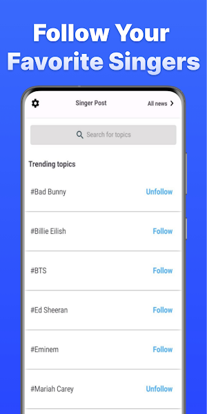 Singer Post - Short News screenshot 7