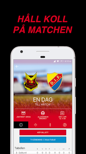 Östersunds FK Live Screenshot 0