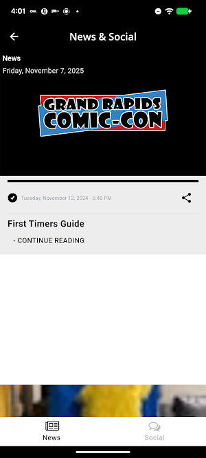 Grand Rapids Comic Con Screenshot 2