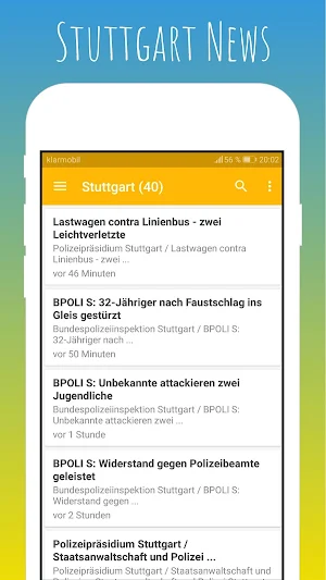 Stuttgart Neuigkeiten Screenshot 1