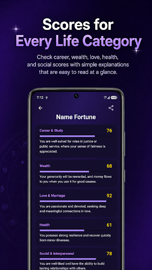 Name Fortune: Numerology Screenshot 2