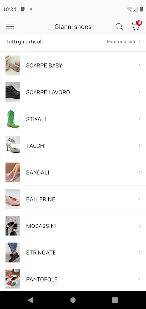 GIANNI  SHOES Screenshot 2