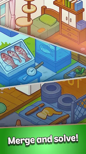 Merge Cat Detective Screenshot 3