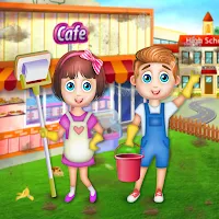 High School Cafe Cleanup – Building Repair & Fix