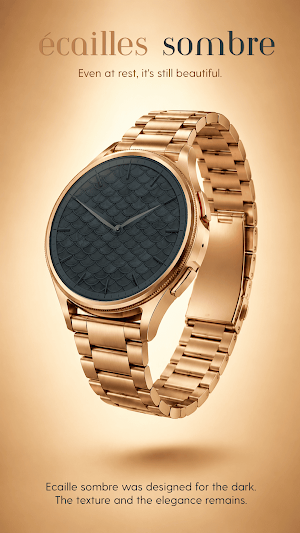 ÉCAILLES - Elegant Watch Face Screenshot 3