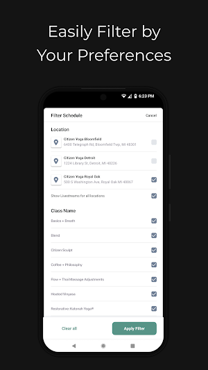 Citizen Yoga Screenshot 3