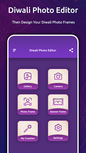 Diwali Photo Editor Screenshot 0