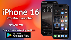 iPhone 16 Pro Max Launcher Screenshot 3