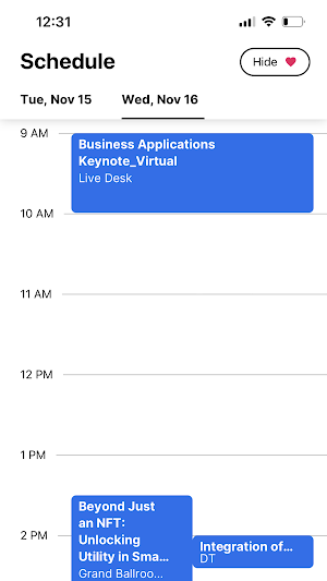 SAP TechEd Screenshot 1