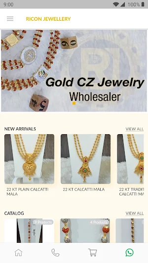 Ricon Jewellery - Gold Jewellery Wholesaler App Screenshot 1