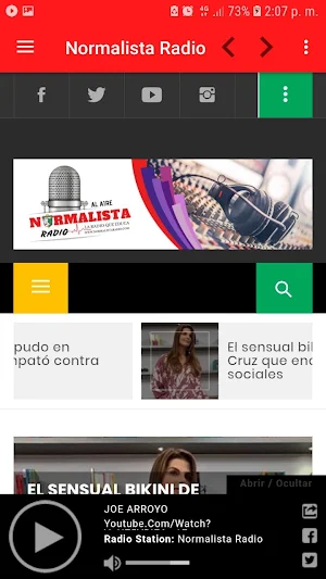 Normalista Radio - Corozal Screenshot 0