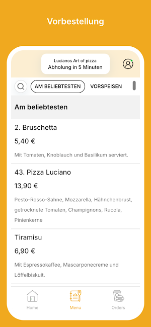 Lucianos Art of Pizza Screenshot 1