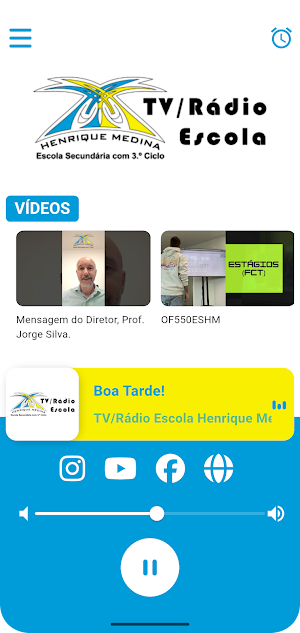 Rádio Escola- Henrique Medina Screenshot 0