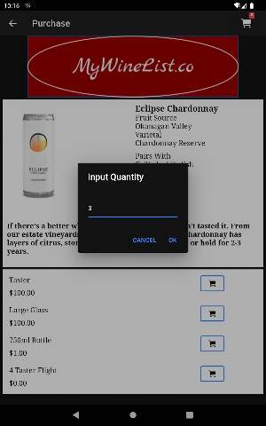 My Wine List Screenshot 3