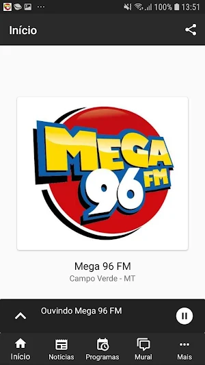 Mega 96 FM Screenshot 0