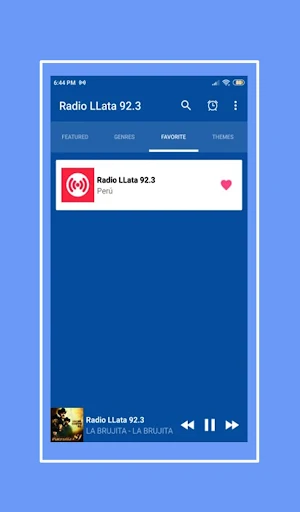 radio llata 92.3 App PE Screenshot 0