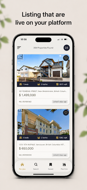 Homes in GV Screenshot 2