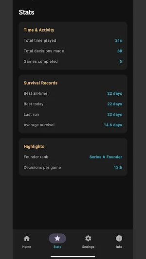 Founder Dilemma Screenshot 2