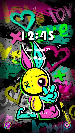 Sewn Voodoo Bunny - Wallpaper Screenshot 1