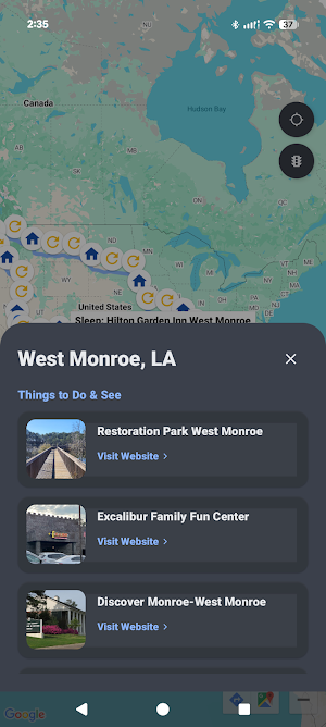 RoadTripPlanner Screenshot 3