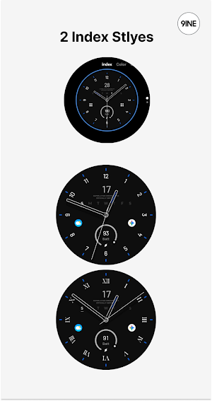 NW092 Darkness: Watch face Screenshot 2