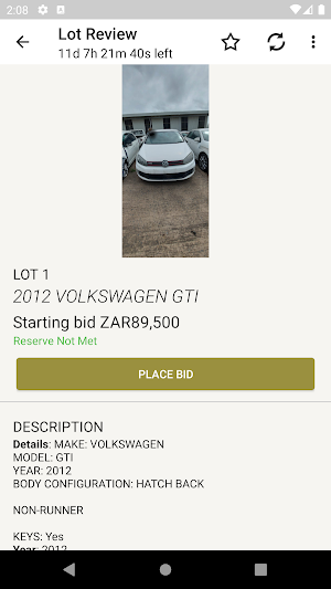 Auction Specialist Screenshot 2
