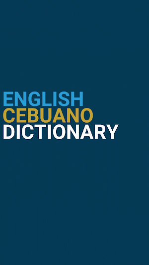 English : Cebuano Dictionary Screenshot 0