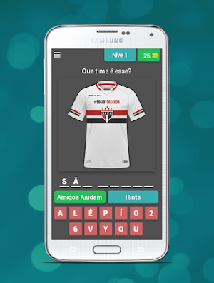 QUIZ Times de Futebol Brasil Screenshot 0
