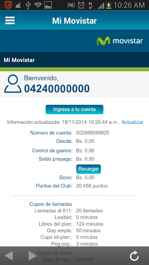 Movistar Screenshot 2