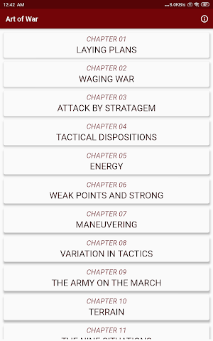 Art of War (Sun Tzu) Screenshot 2