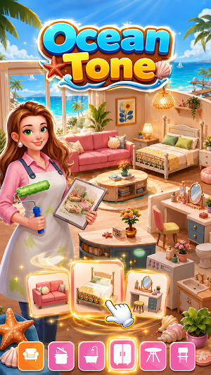 Seaside Room Decor Screenshot 2