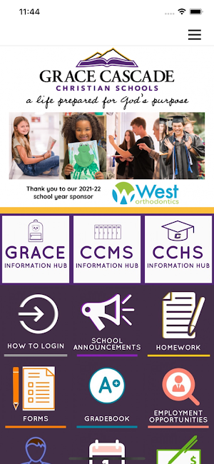 Grace Cascade Christian School Screenshot 0