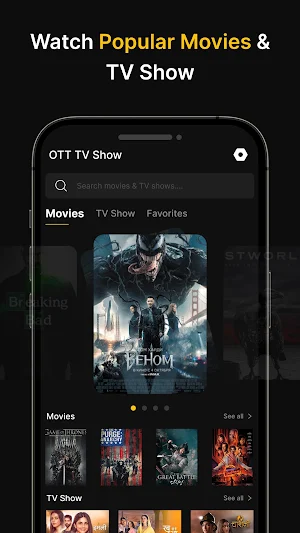 Live cricket TV - OTT channels Screenshot 2
