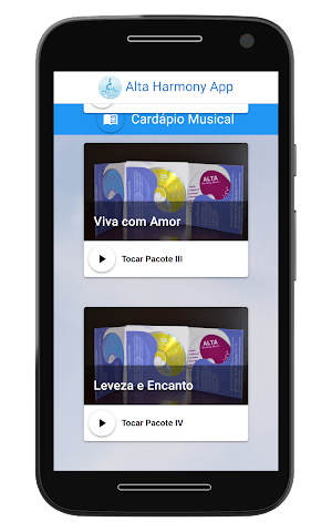 Alta Harmony App Screenshot 2