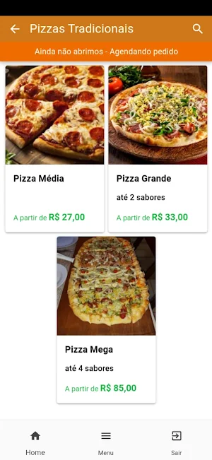 Marcia's Pizzas e Burgers Screenshot 0