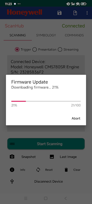 Honeywell ScanHub Screenshot 1